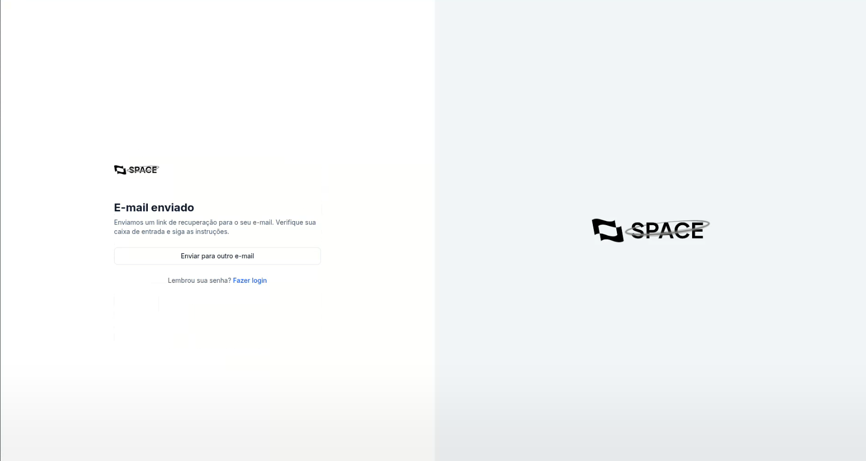 Recuperação de senha